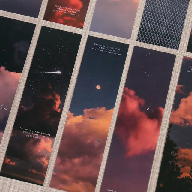 Creative sky bookmark-City Reads Bookstore