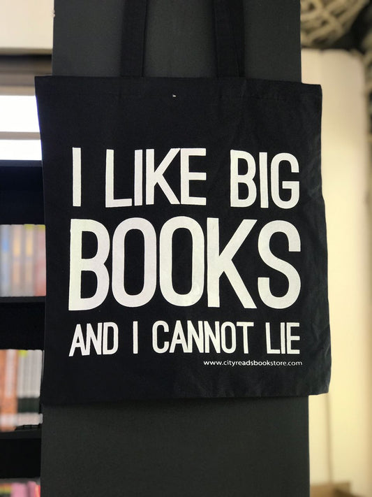 I like big books Tote bag-City Reads Bookstore