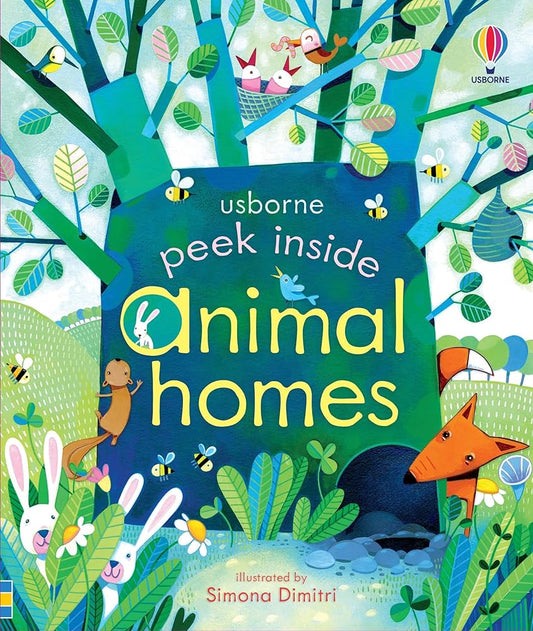 Peep Inside Animal Homes (Peek Inside)-City Reads Bookstore
