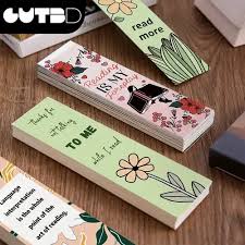 Paper bookmarks
