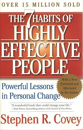 The 7 Habits of Highly Effective People Book by Stephen Covey