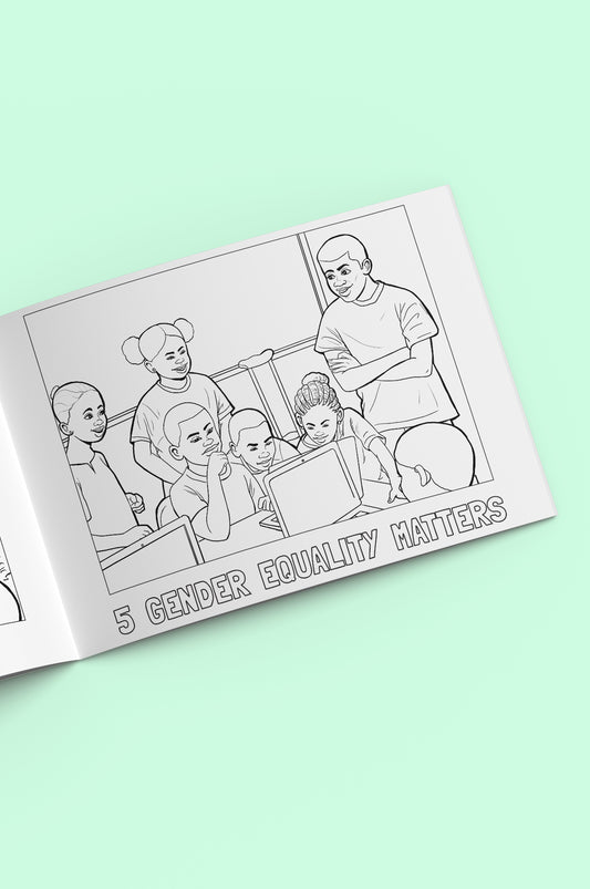 SDG Colouring book - Let's create in colour