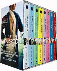 Bridgerton books set (#5-8) from on sale OUABC