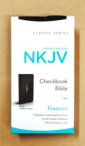 Thomas Nelson Checkbook Bible (NKJV)