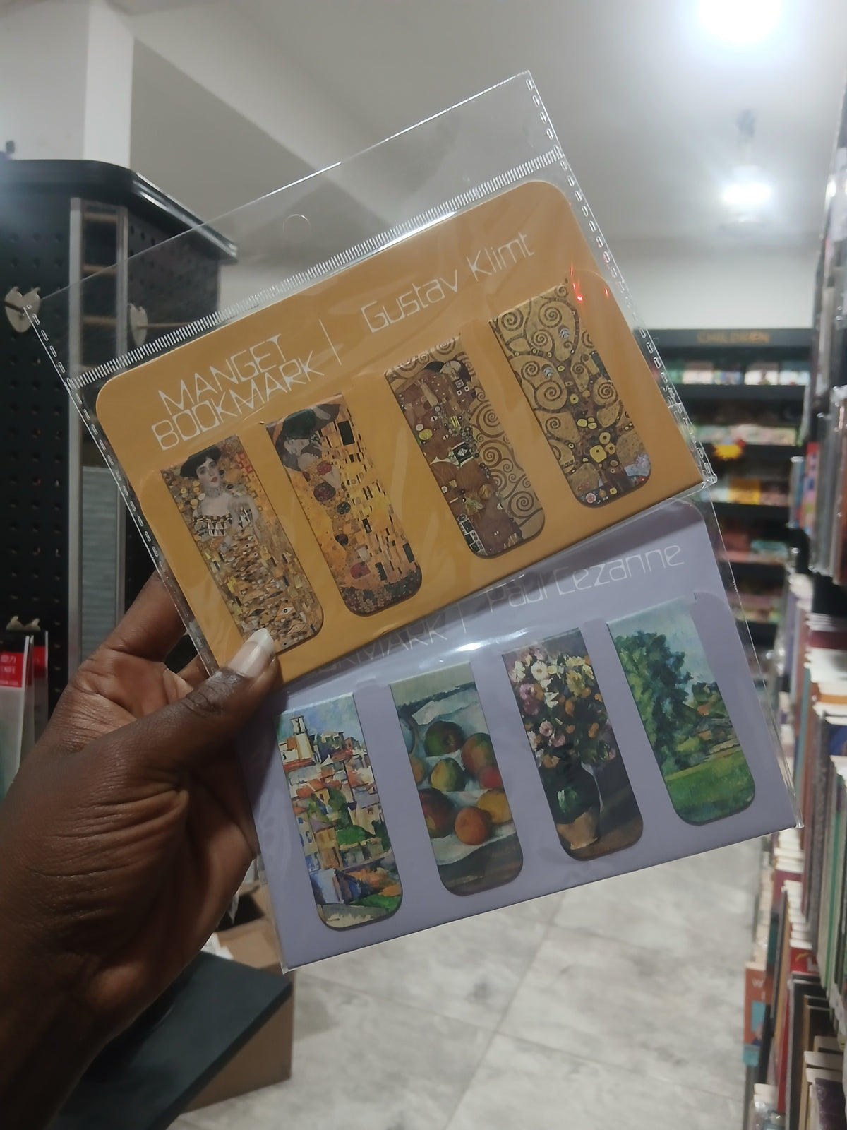 4pcs Magnetic Bookmark