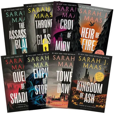 The complete Throne of Glass Series