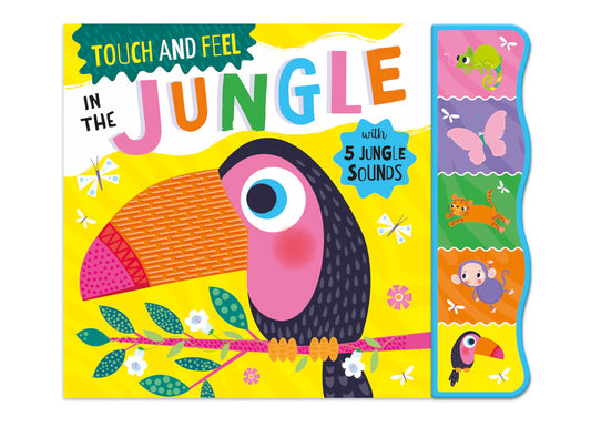 Touch and Feel Sound Books (Ocean, Jungle, Farm)