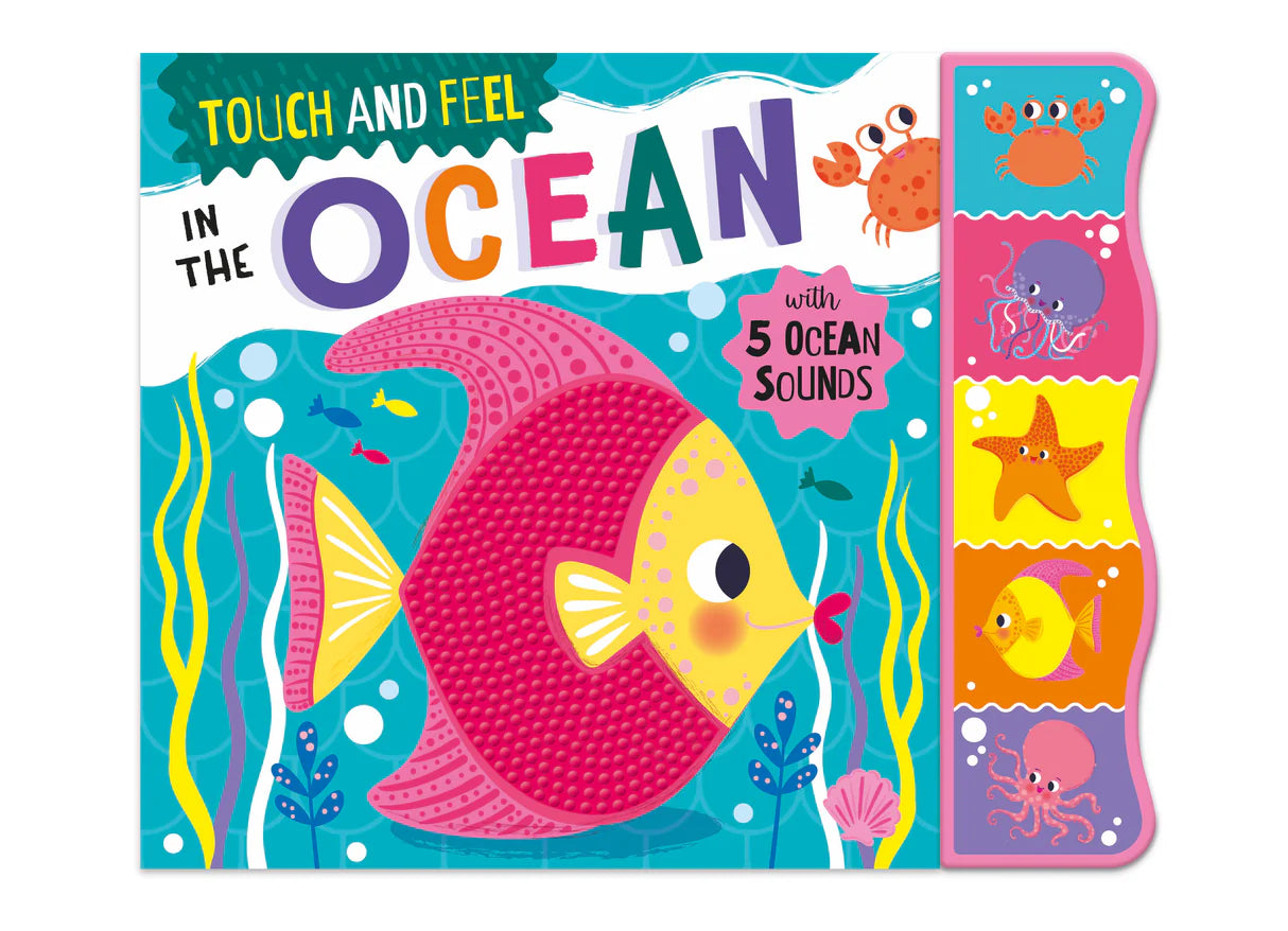 Touch and Feel Sound Books (Ocean, Jungle, Farm)