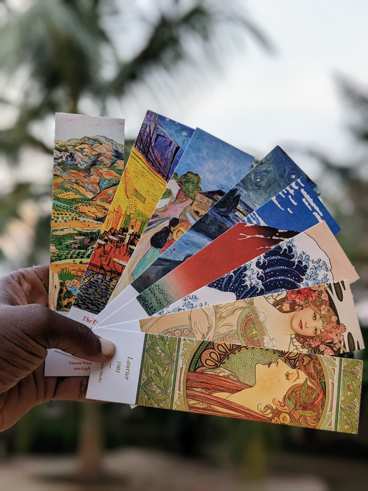 Famous paintings inspired bookmark-City Reads Bookstore