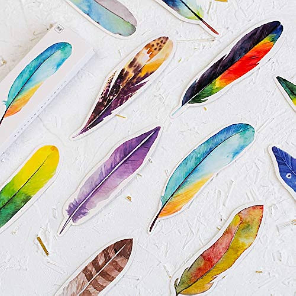 Feather bookmark-City Reads Bookstore