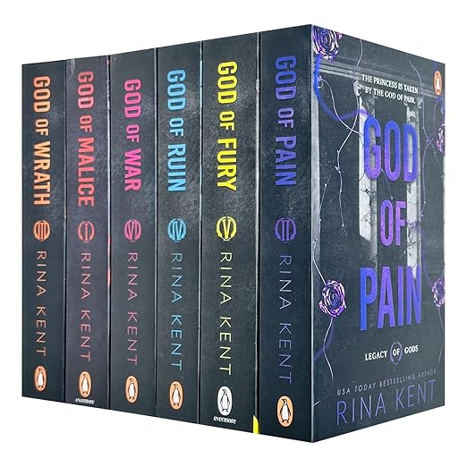 Legacy of Gods Series 6 Books Collection Set