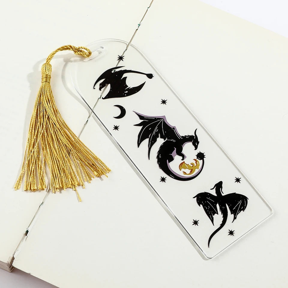 Dragon double sided bookmark