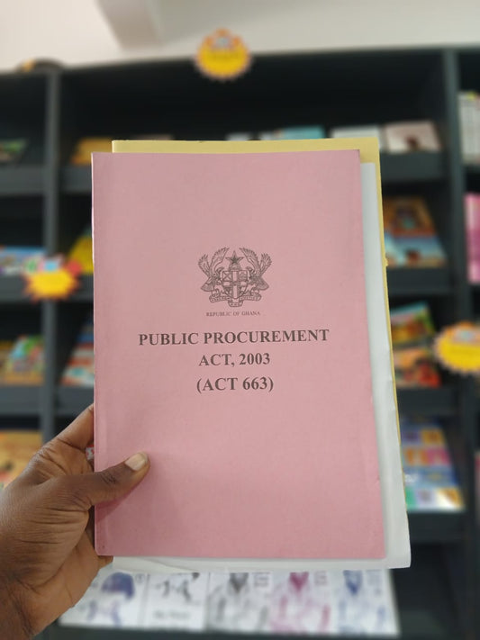 Public procurement act, 2003