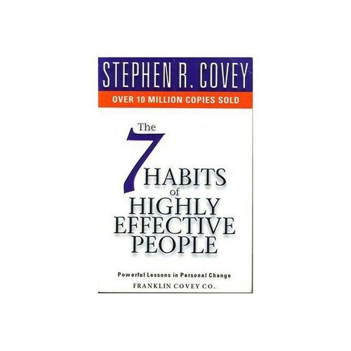The 7 Habits of Highly Effective People Book by Stephen Covey (New Cover)