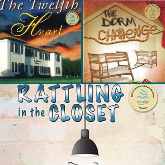 The twelfth heart, rattling in the closet, dorm challenge (Bundle deal)