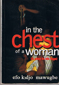 In the chest of a woman