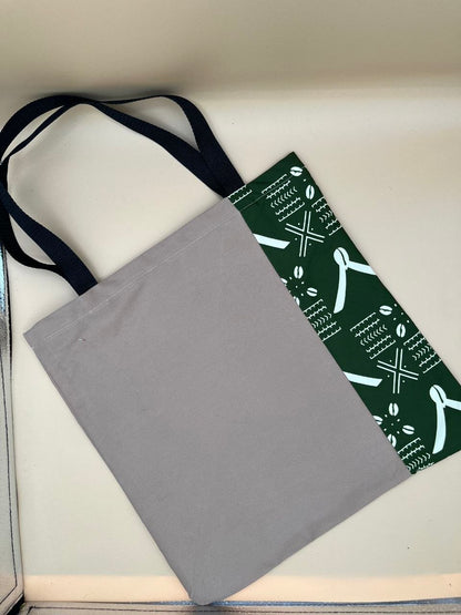 BookBorga Denim Tote Bag