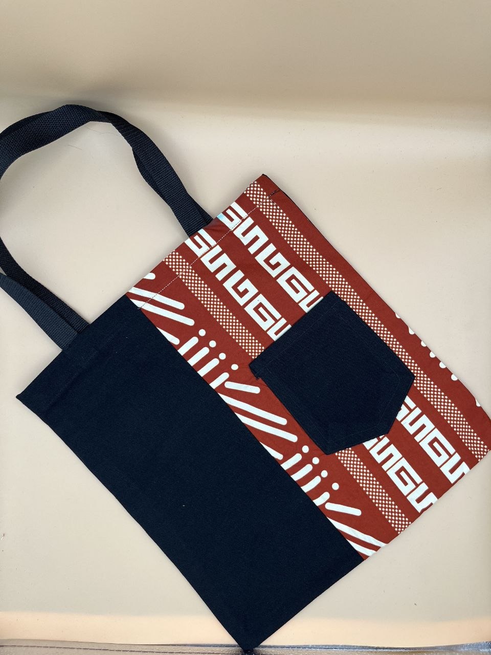 BookBorga Denim Tote Bag