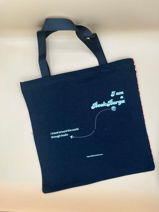 BookBorga Denim Tote Bag