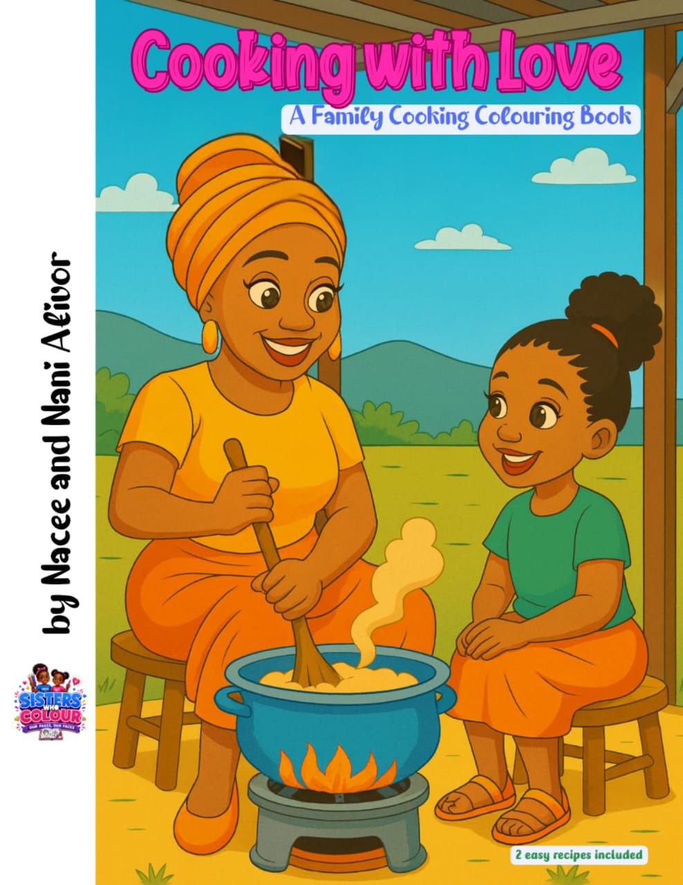 Cooking with Love Colouring Book