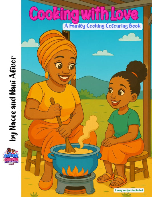 Cooking with Love Colouring Book