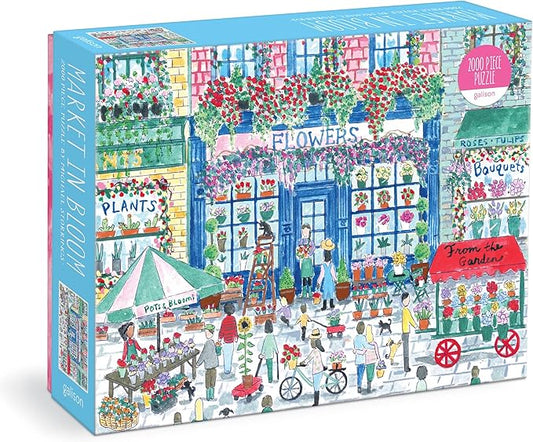 Michael Storrings Market in Bloom – 2000 Piece Puzzle