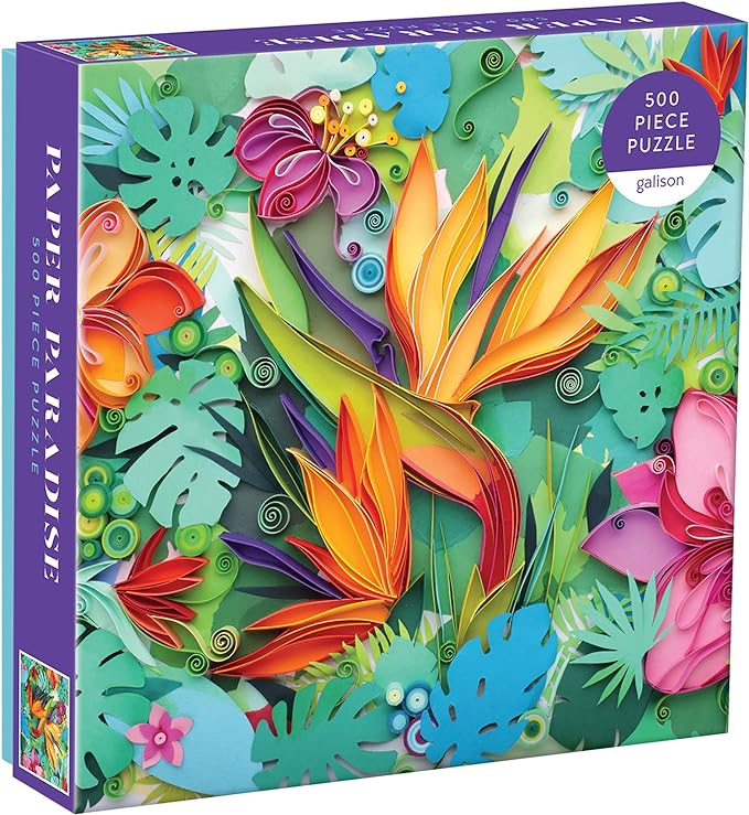 Paper Paradise 500 Piece Puzzle