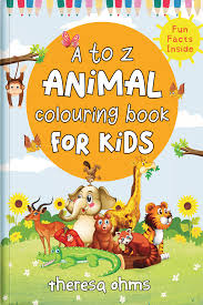 A to Z Animal Colouring Book for Kids