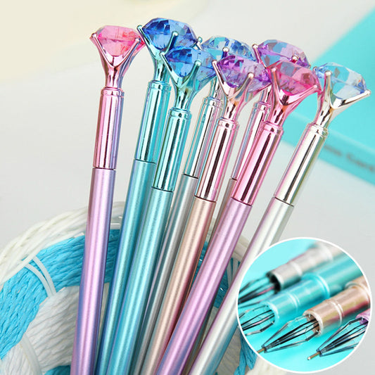 Crystal ball pen