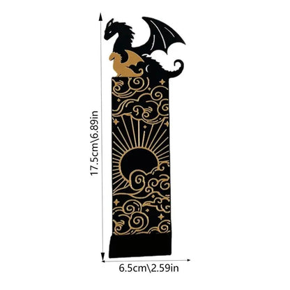 Dragon double sided bookmark