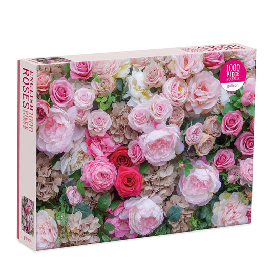 English Roses 1000 Piece Puzzle-City Reads Bookstore