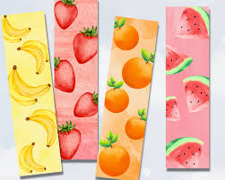 Fruity Bookmarks