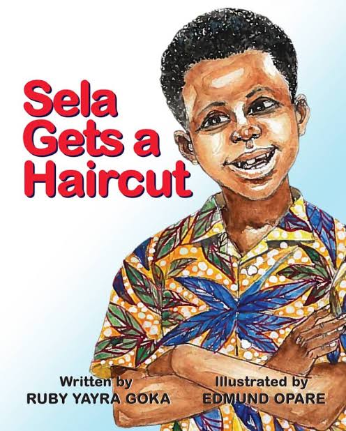 Sela gets a haircut