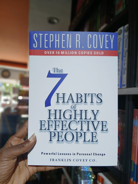 The 7 Habits of Highly Effective People Book by Stephen Covey (New Cover)