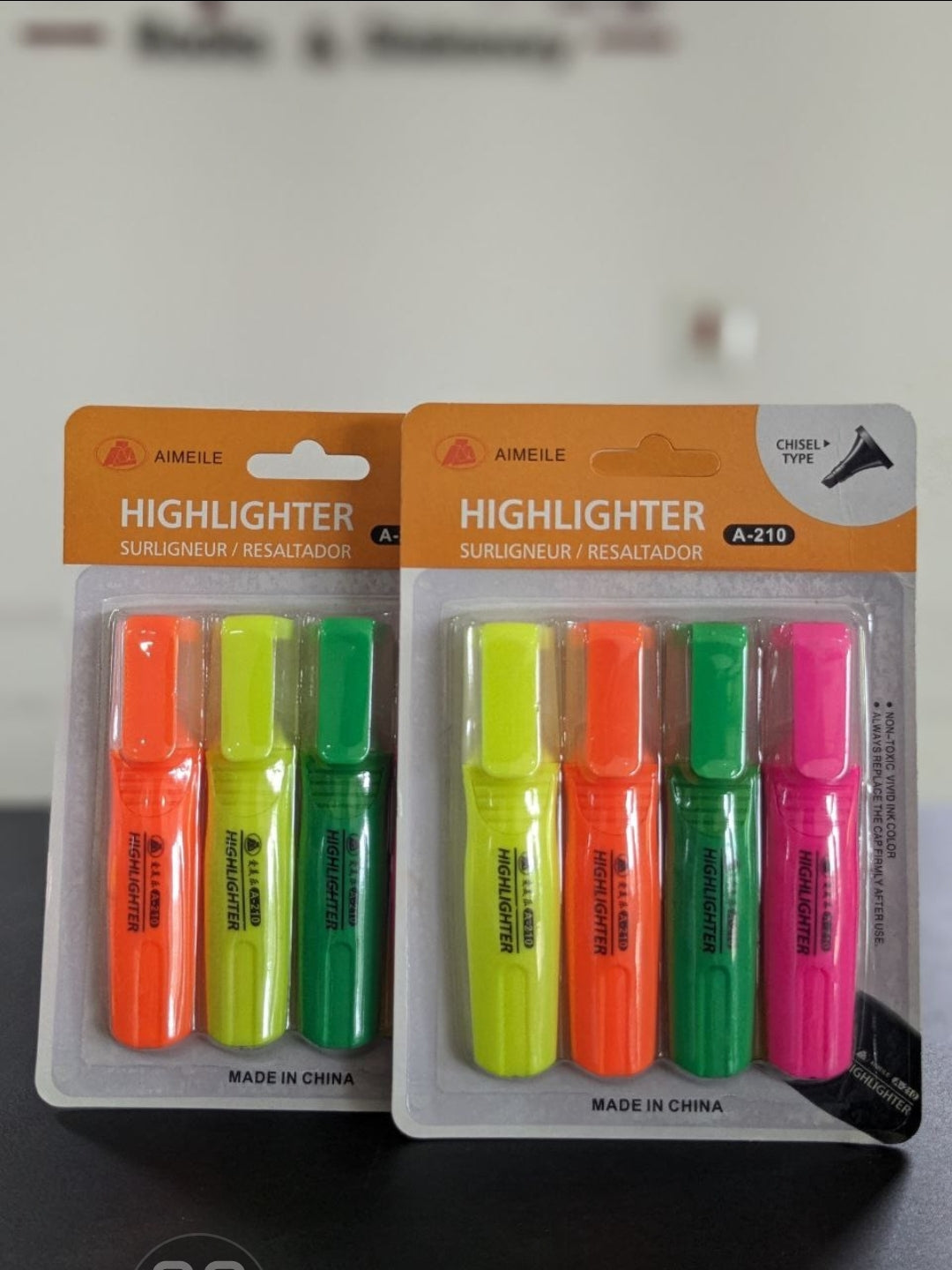 Highlighter (4pc per pack)