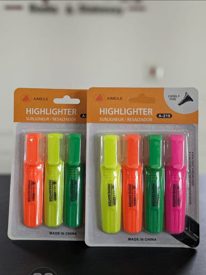 Highlighter (4pc per pack)