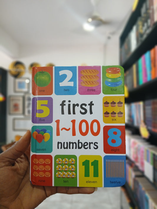 First 1 - 100 numbers