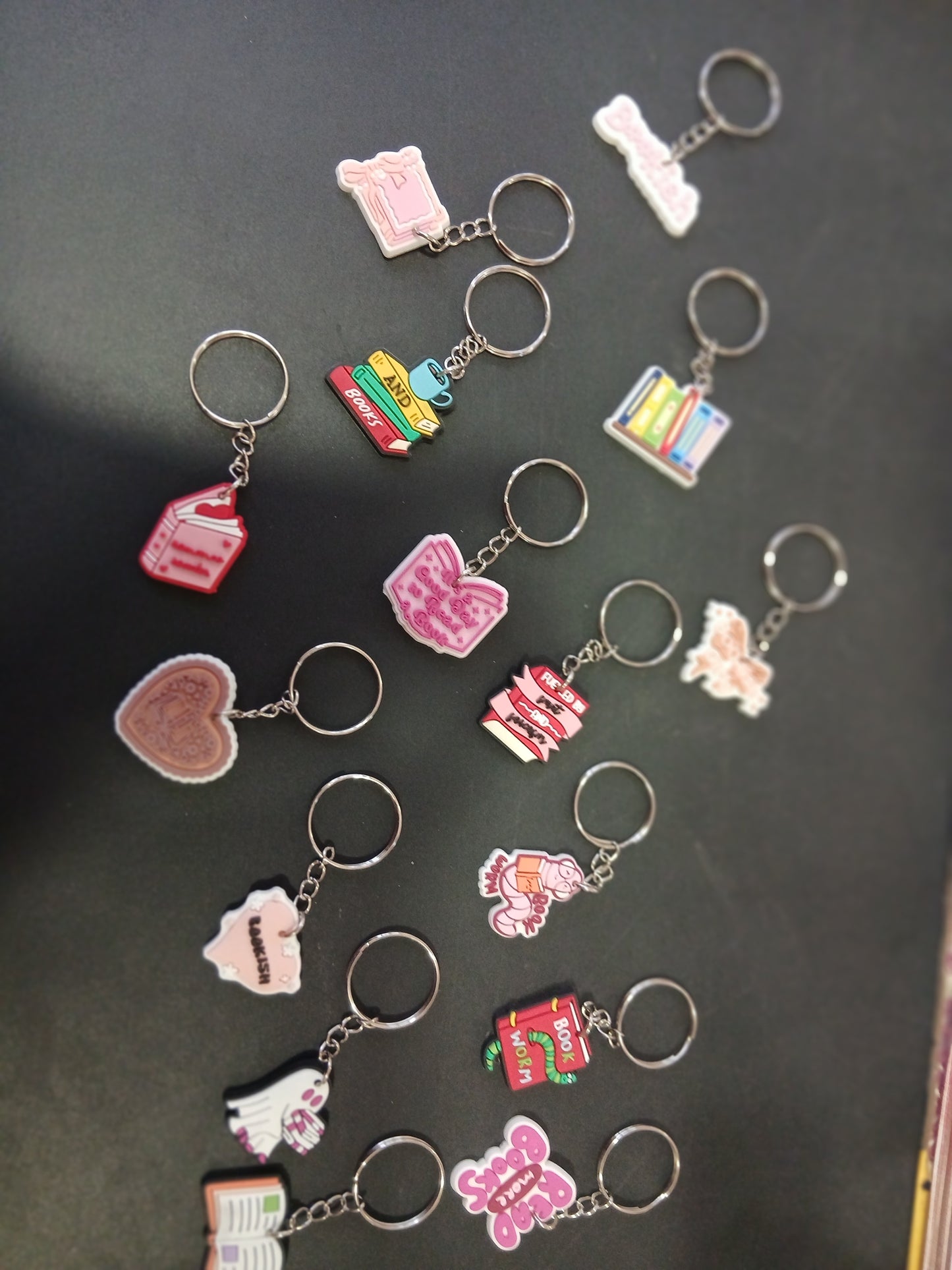 Bookish Keychain