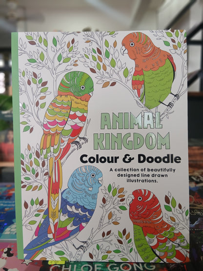 Color & Doodle: Adult Colouring Books