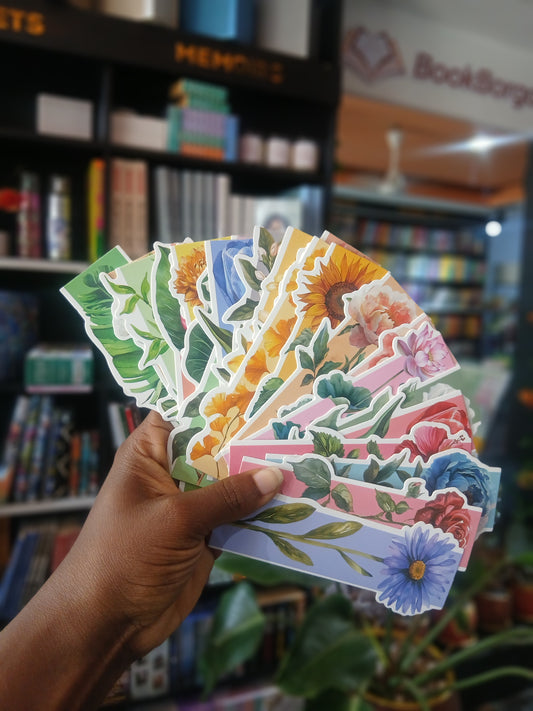 Pretty Flowers Bookmarks