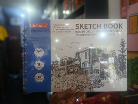 Weibo Sketch Pad (A4, 40 SHEETS)