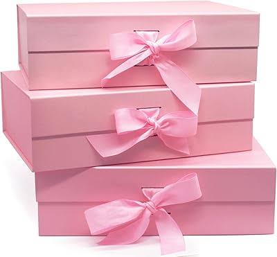Pink Bow Gift Box