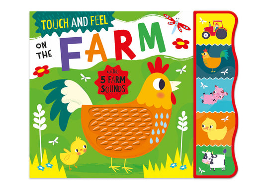 Touch and Feel Sound Books (Ocean, Jungle, Farm)