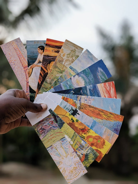 Famous paintings inspired bookmark-City Reads Bookstore