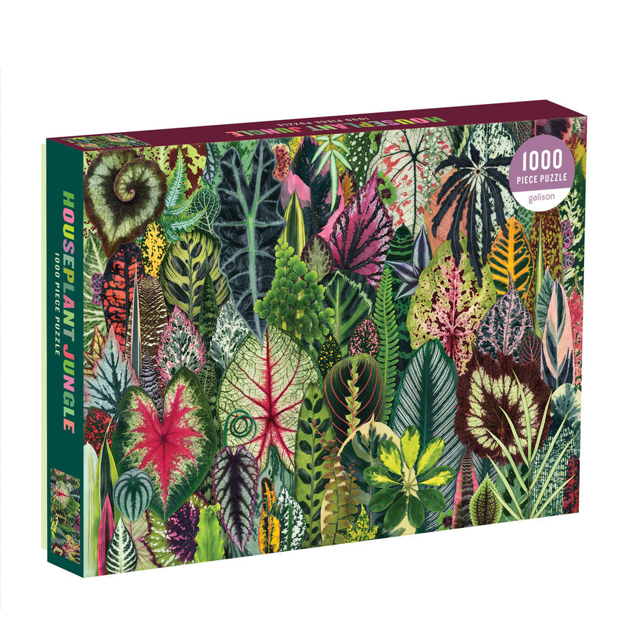 Houseplant Jungle 1000pc puzzle-City Reads Bookstore