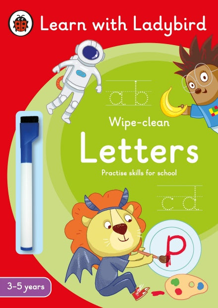 Letters (Wipe Clean)-City Reads Bookstore