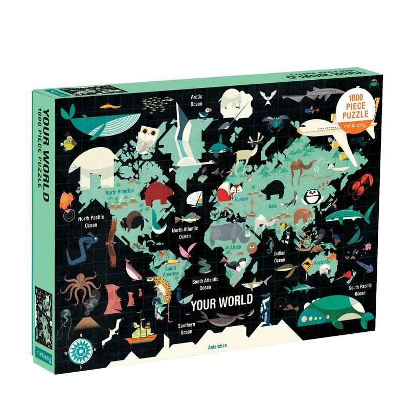 Your World 1000 Piece Family Puzzle-City Reads Bookstore